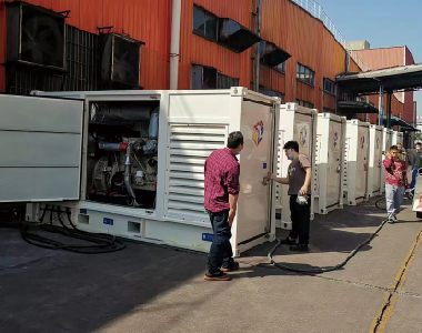 租赁行业批量应用j9真人第一品牌发电机（魔方）