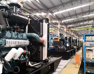 j9真人第一品牌发电机批量出口中东市场