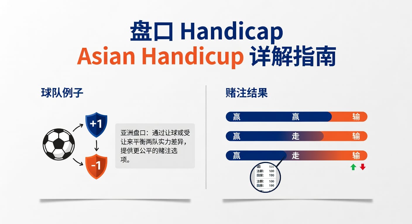 亚洲盘口分析：Handicap 盘口与投注策略（2026年世界杯投注）