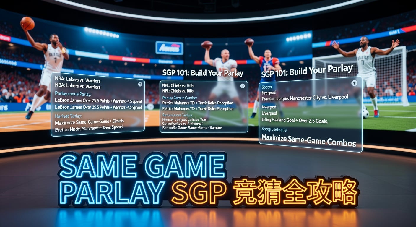 Same Game Parlay (SGP) 深度解析：策略与洞察