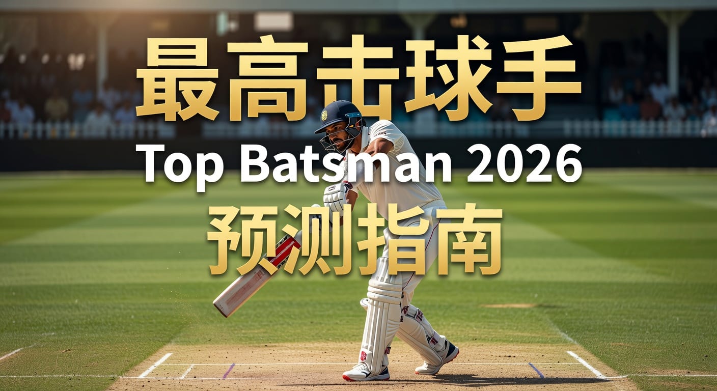 2026年世界杯投注：最高击球手 Top Batsman 关键解析与预测