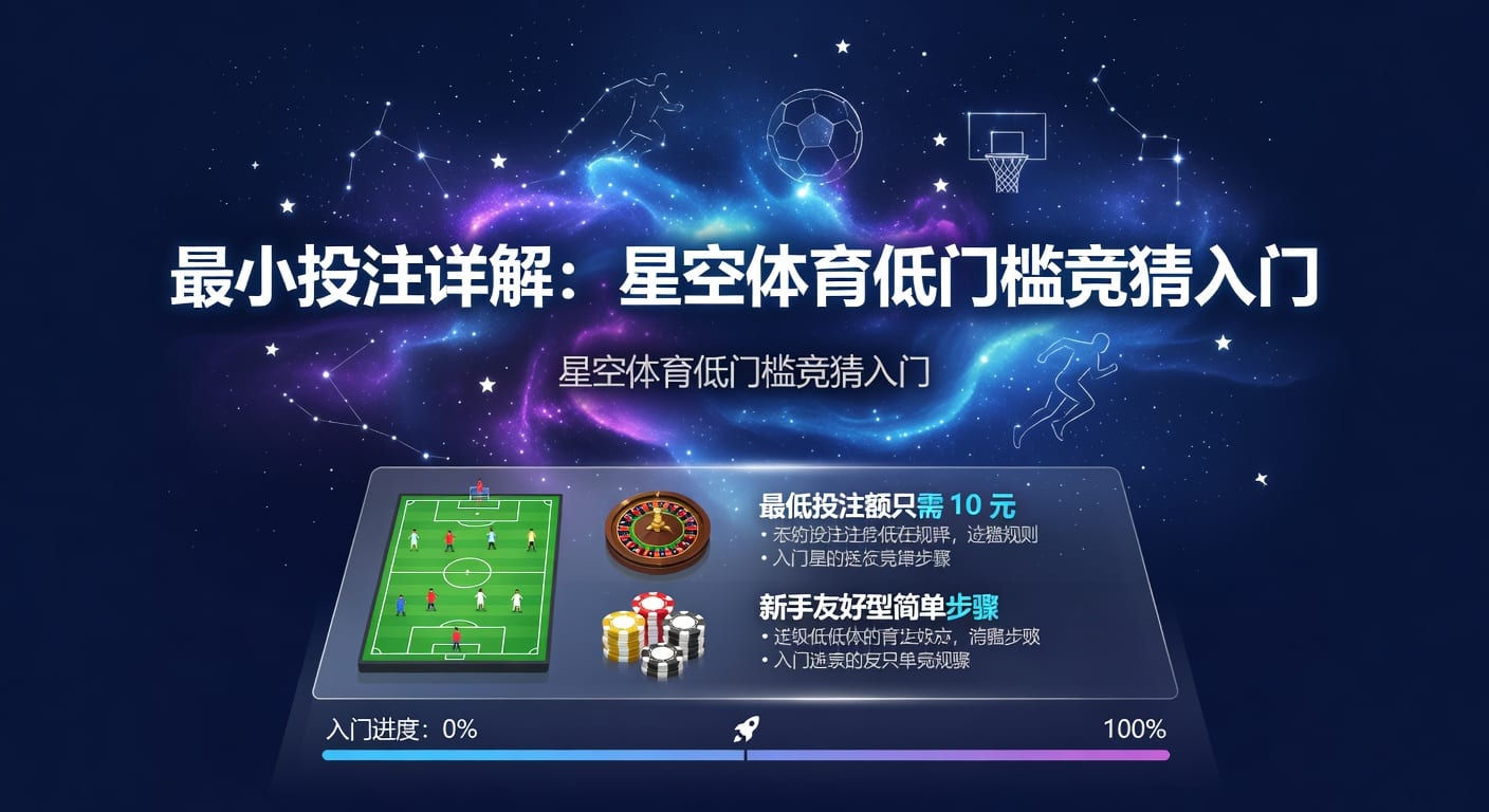 最小投注：资深玩家低门槛体育博彩策略分享 (2026年)